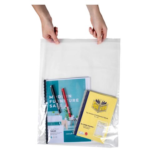 Cumberland Resealable Polybag 380x480mm Clear Pack 100