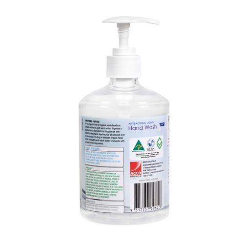 Northfork Geca Liquid Soap Handwash Pump Antibacterial 500mL