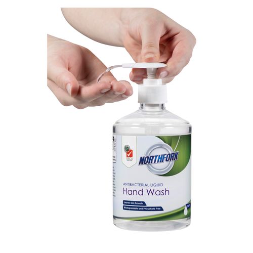 Northfork Geca Liquid Soap Handwash Pump Antibacterial 500mL