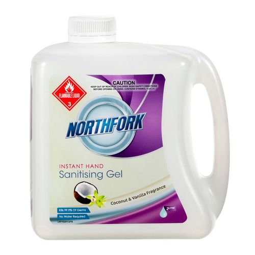 Northfork Hand Sanitising Gel Coconut & Vanilla 2L