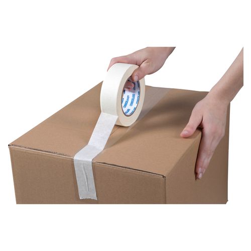Cumberland Masking Tape 7213 36mm x 50M White Pack 8
