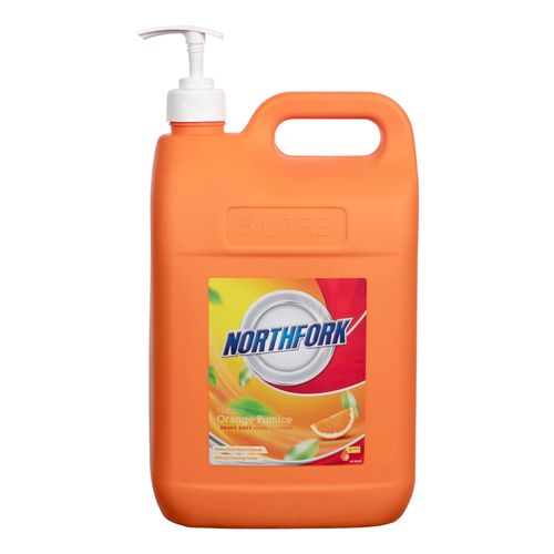 Northfork Geca  Hand Cleaner Natures Orange Pumice 5L