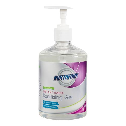 Northfork Instant Hand Sanitising Gel Alcohol Free 500mL
