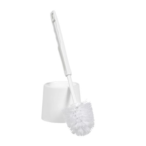 Cleanlink Toilet Brush With Pot White