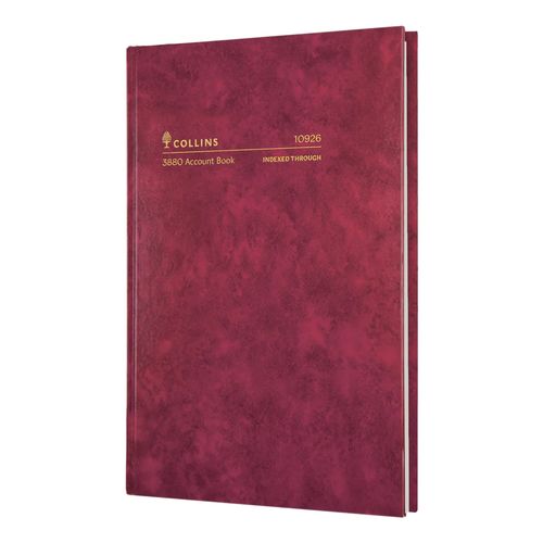 Collins Account Book '3880' Series Indexed A-Z