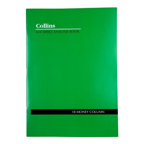 Collins Account Book A24 18 Money Column 10218