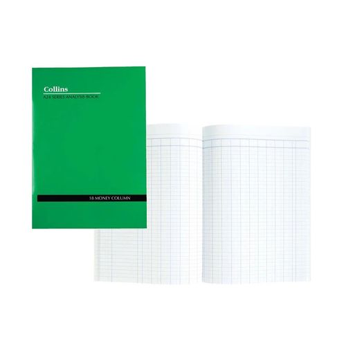 Collins Account Book A24 18 Money Column 10218