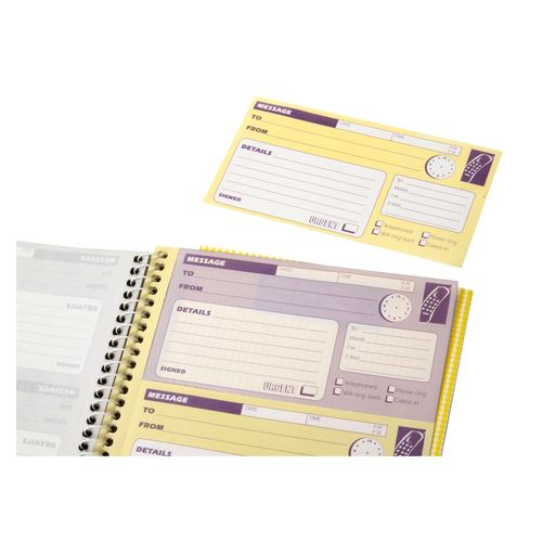 Spirax 550 Telephone Message Book 279x144mm