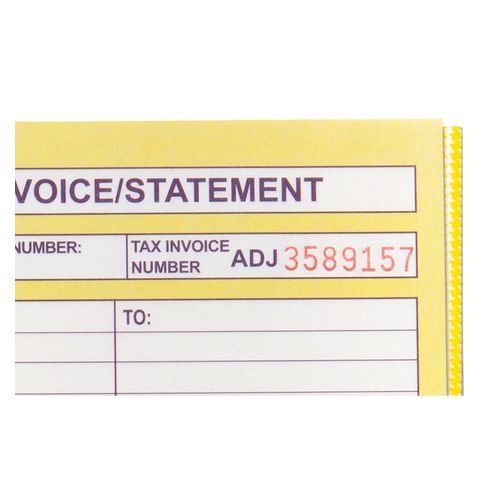 Spirax 555 Invoice And Statement Book 207x144mm