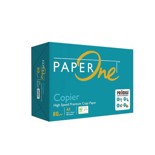 PaperOne A5 Copy Paper 80gsm White Ream 500 Sheets
