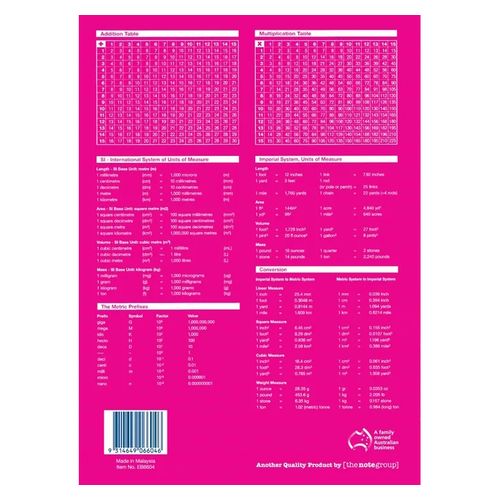 Writer Premium 96pg Transition Story Book 1/2pg Plain-1/2 pg ruled 24mm solid, Qld Year 1 ruled + red margin