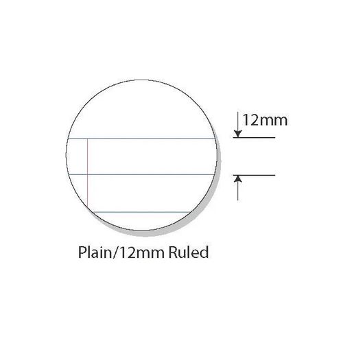 Splash Story Book A4 1/3 Plain 2/3 12mm Solid Ruled With Margin 48 Page