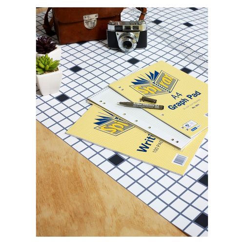 Spirax 801 Graph Pad 1mm A4 25 Leaf