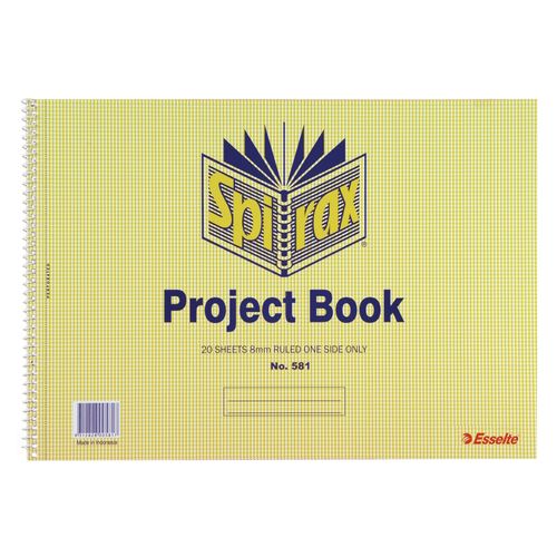 Spirax Project Book 252x360mm 40 Page