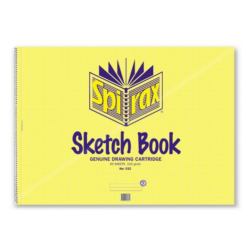 Spirax 532 Sketch Book A2 422x594mm 40 Page