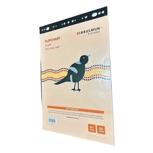 Bibbulmun Flipchart Pad A1 Size 50 Leaf Per Pad Pack 6