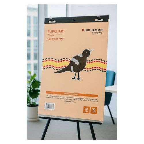 Bibbulmun Flipchart Pad A1 Size 50 Leaf Per Pad Pack 6