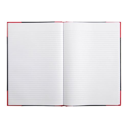 Spirax A4 Red & Black Notebook 100 Leaf