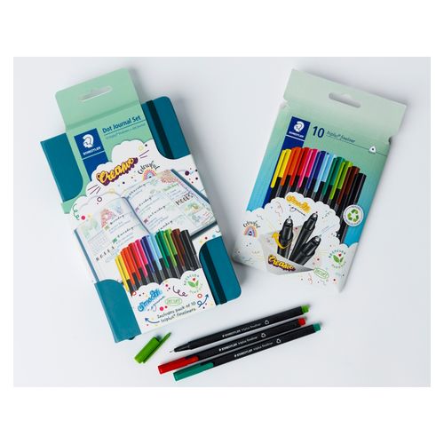 Staedtler 192 Page Dot Journal Fineliner Set