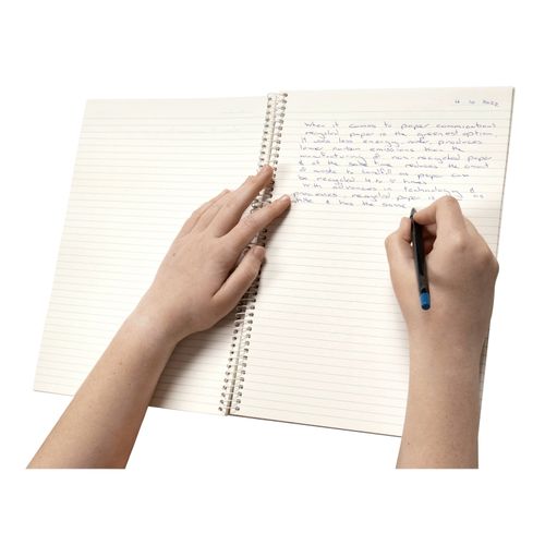 Spirax 811 Recycled Notebook A4 240 Page