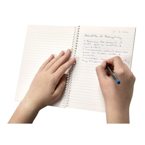 Spirax 812 Recycled Notebook A5 120 Page Each