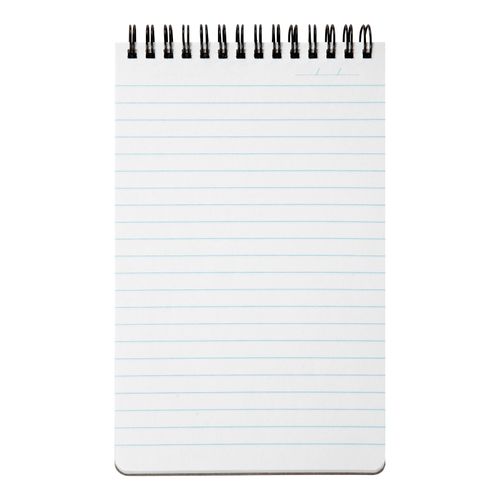Spirax P563A Notebook Reporters 200x127mm 200 Page PP Black T/O