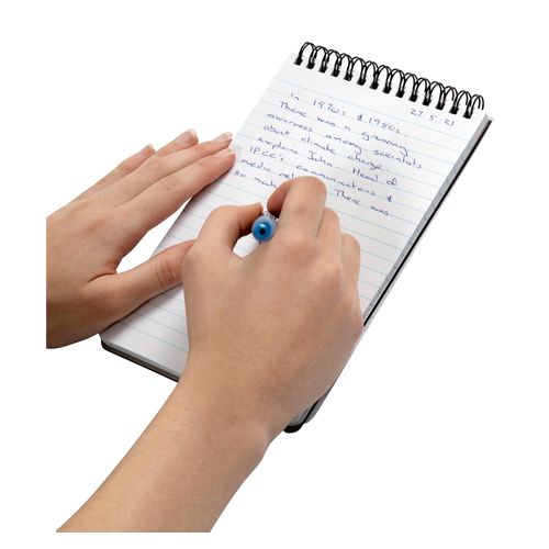 Spirax P563A Notebook Reporters 200x127mm 200 Page PP Black T/O