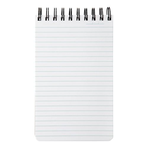 Spirax P563B Notebook Reporters 200x127mm 300 Page PP Black T/O