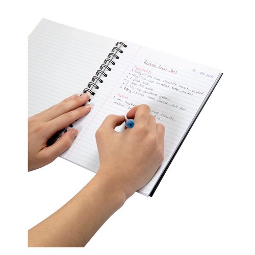 Spirax 511 A5 Hard Cover Book 225x175mm 200 Page Black