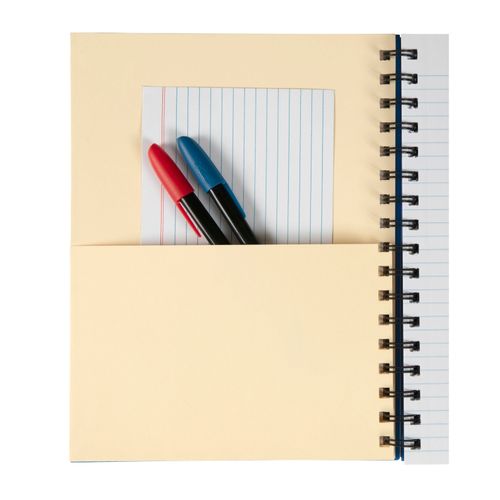 Spirax 511 A5 Hard Cover Book 225x175mm 200 Page Blue