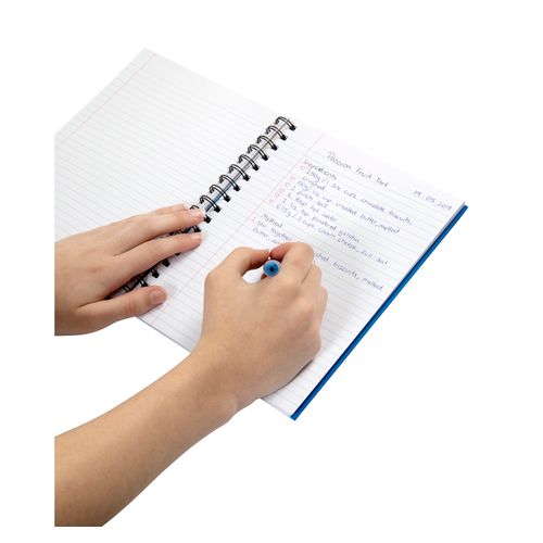Spirax 511 A5 Hard Cover Book 225x175mm 200 Page Blue