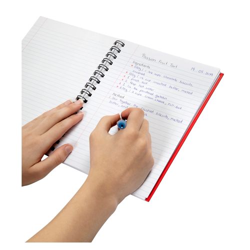 Spirax 511 A5 Hard Cover Book 225x175mm 200 Page Red
