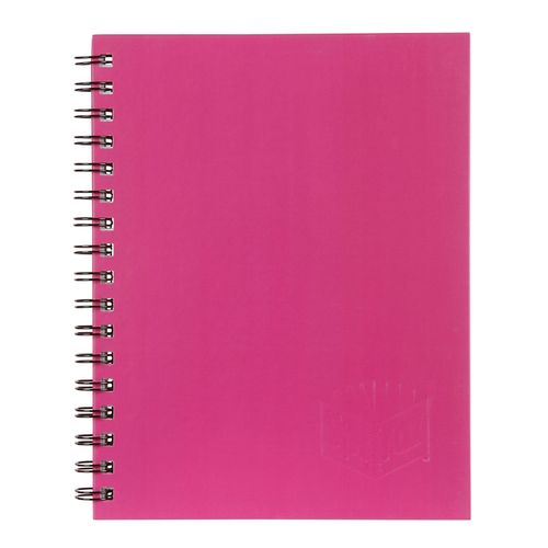 Spirax 511 A5 Hard Cover Book 225x175mm 200 Page Pink