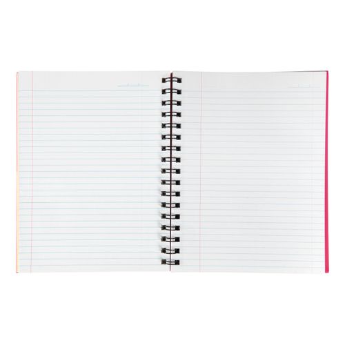 Spirax 511 A5 Hard Cover Book 225x175mm 200 Page Pink