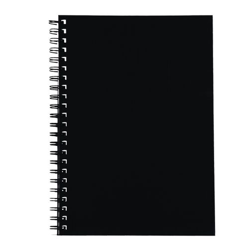 Spirax 511 A4 Hard Cover Book 200 Page Black
