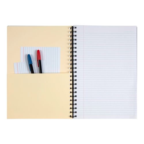 Spirax 511 A4 Hard Cover Book 200 Page Black