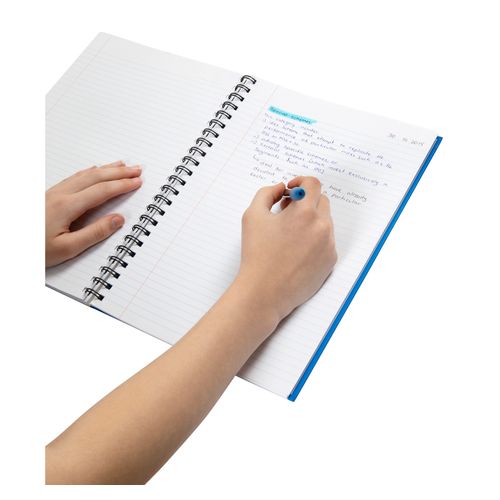 Spirax 511 A4 Hard Cover Book 200 Page Blue
