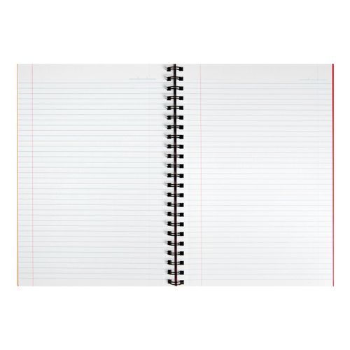 Spirax 511 A4 Hard Cover Book 200 Page Red