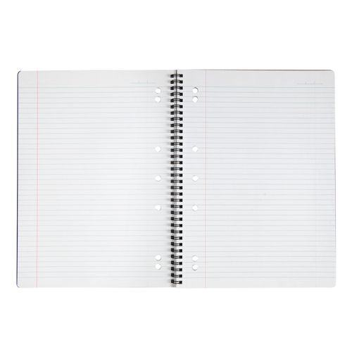 Spirax P906 Lecture Notebook A4 140 Page PP Black S/O