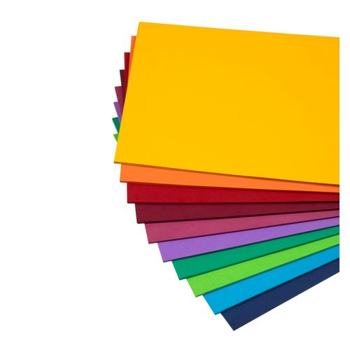 Colourful Days Colourboard 200gsm A4 Assorted Colours Pack 100
