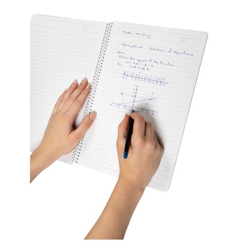 Colourhide Spiral Notebook A4 120 Page Assorted Colours