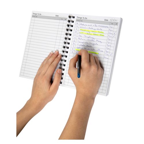 Spirax 701 Things To Do Notebook A5 96 Page