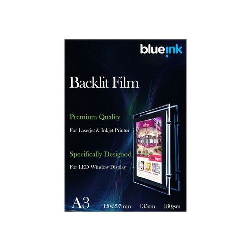 Backlit Film Inkjet/Laser Paper A3 Box 100