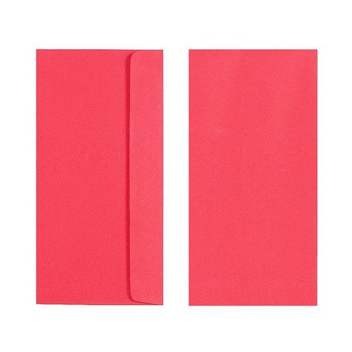 Quill Envelope XL DL Peel & Seal 94010 Gummed Red Pk25