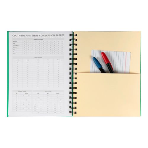 Spirax 511 A5 Hard Cover Book 225x175mm 200 Page Green