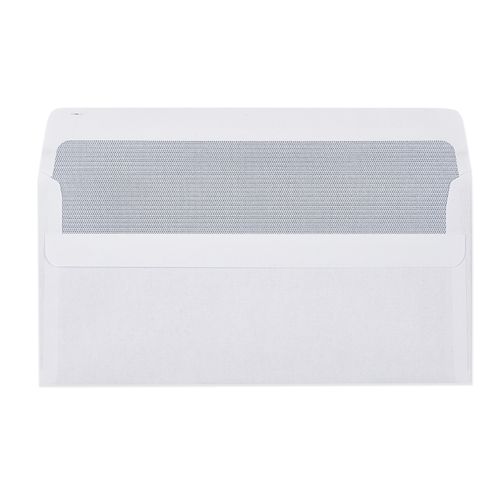 Cumberland Envelope DL Press Seal Secretive Window Face Box 500