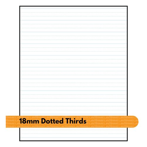 Olympic Writing Book Monkey 18mm Dotted Thirds 335x240mm 64 pages