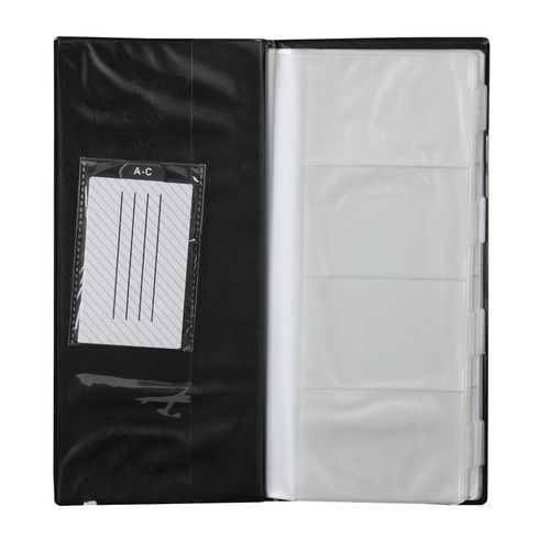 Marbig Business Card Holder Indexed 96cap