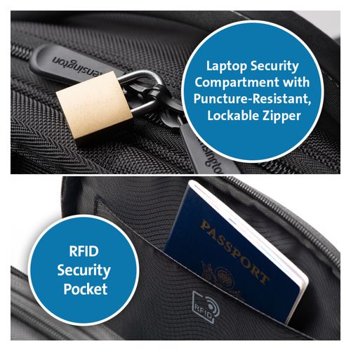 Kensington Backpack Laptop Contour 2.0 Business Slim