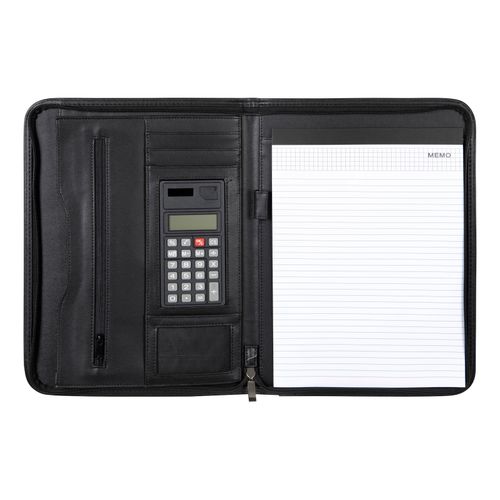 Spirax Compendium 56914 Slimline A4 Zippered Black